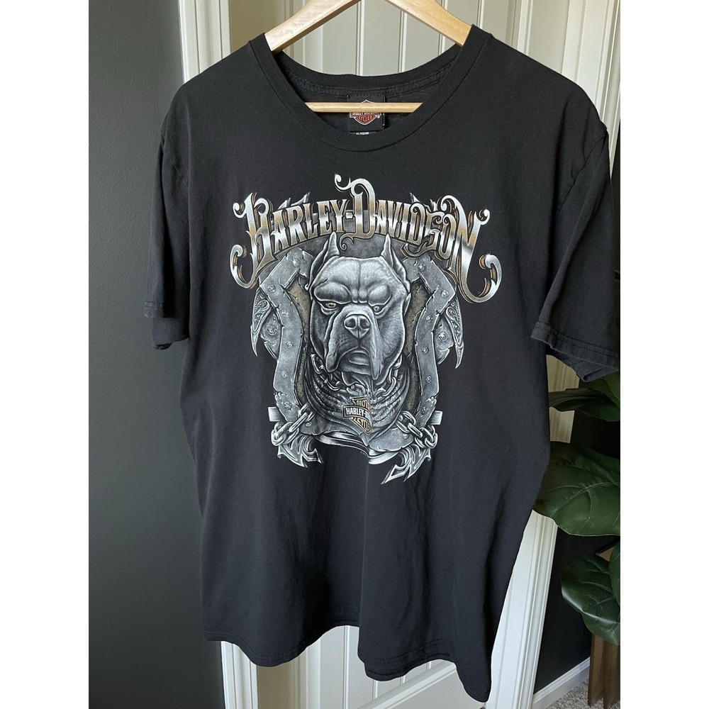 Harley-Davidson Thunder Tower Columbia SC Dog Closed Dealer Graphic T-Shirt XL